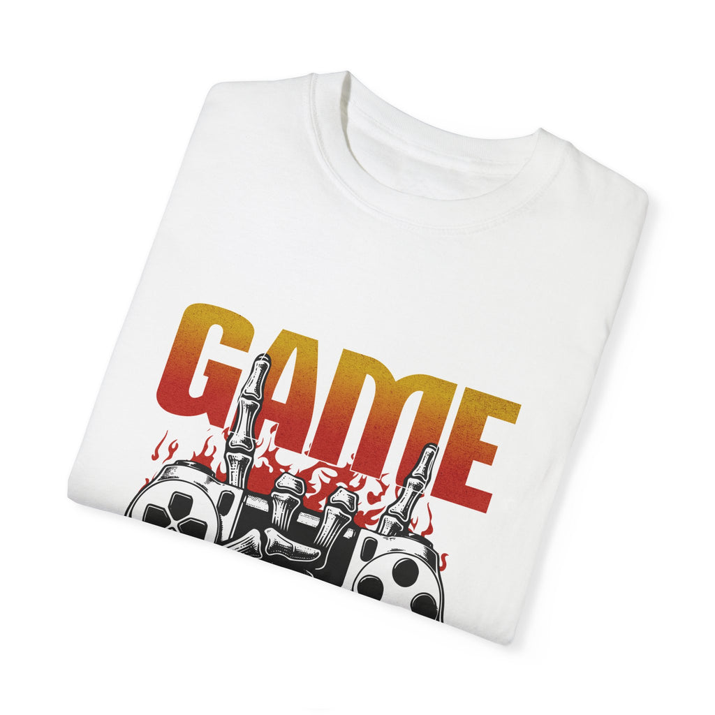 Skeleton Gamer Game Over T-shirt