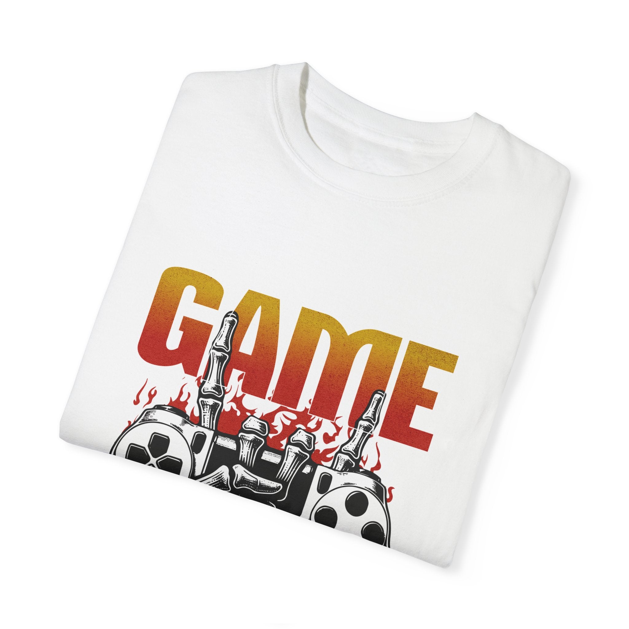 Skeleton Gamer Game Over T-shirt