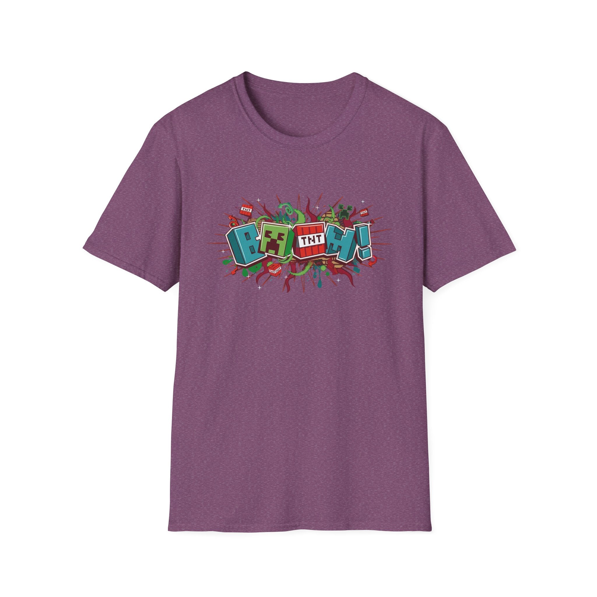 Funny Mining Gamer Pixel Boom Gaming Miner T-Shirt