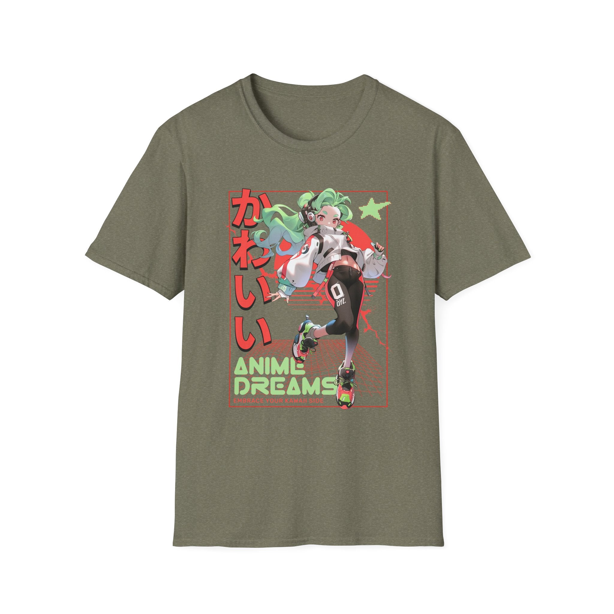 Teenage Kawaii Anime Dreams Japanese Anime Girl T-Shirt