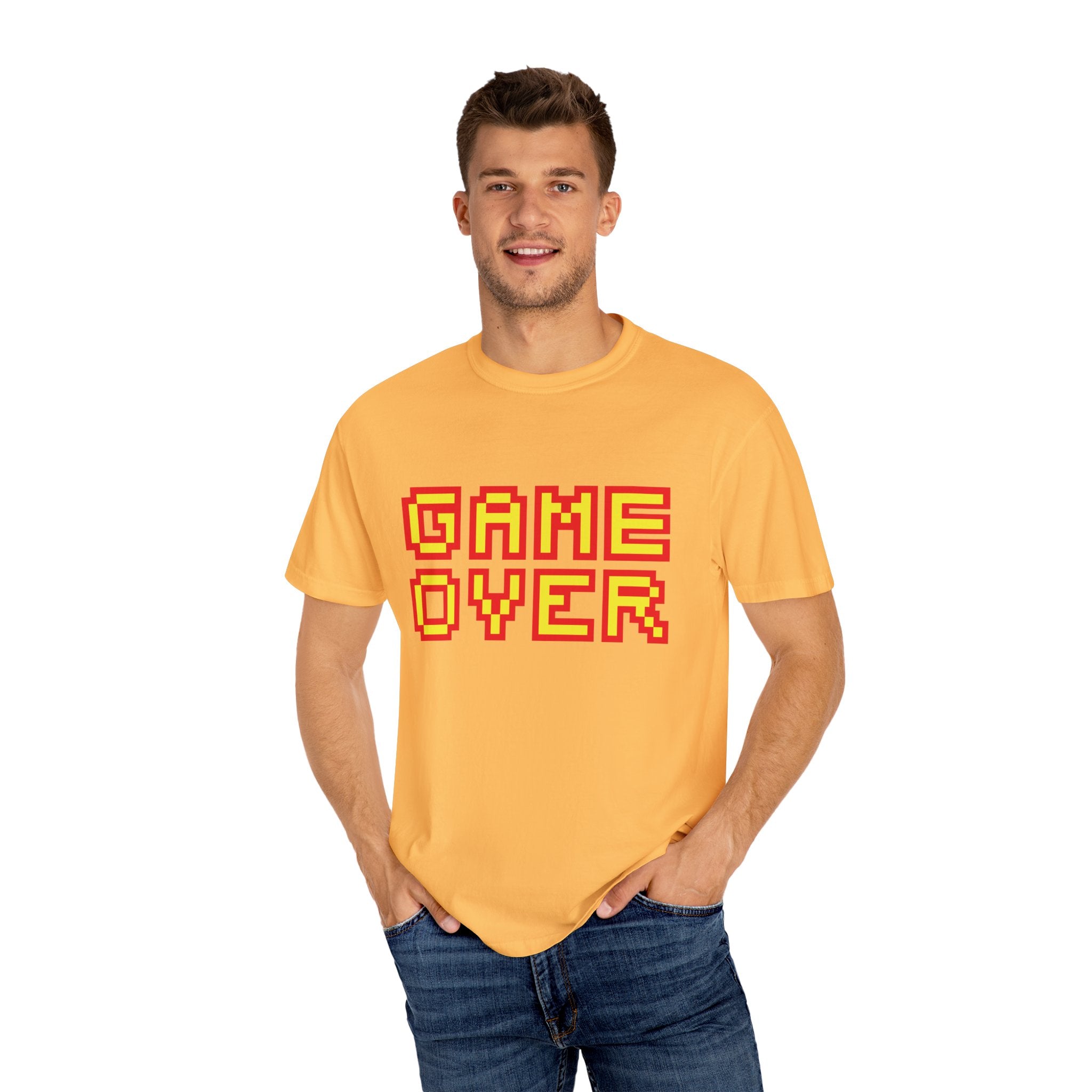 Funny Pixel Gamer Game Over T-shirt