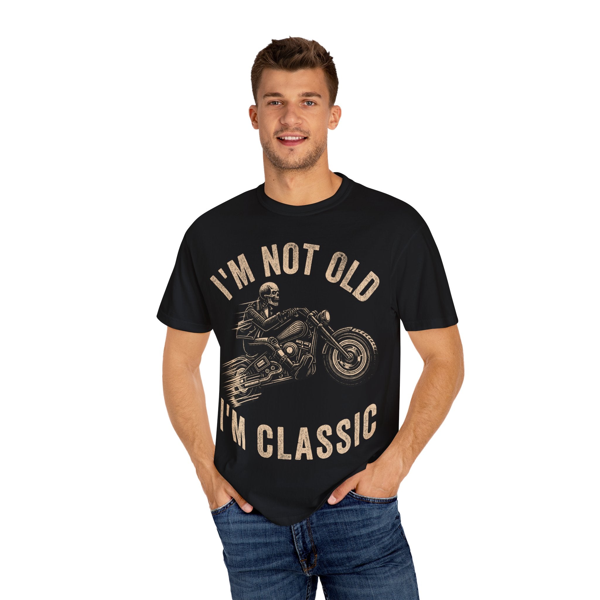 Biker Dad – I’m Not Old, I’m Classic Father’s Day T-Shirt