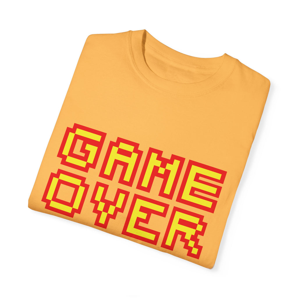 Funny Pixel Gamer Game Over T-shirt