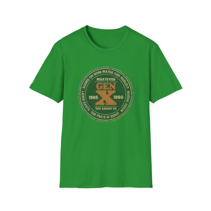 Raised on Hose Water and Neglect Retro 80s Gen X T-shirt