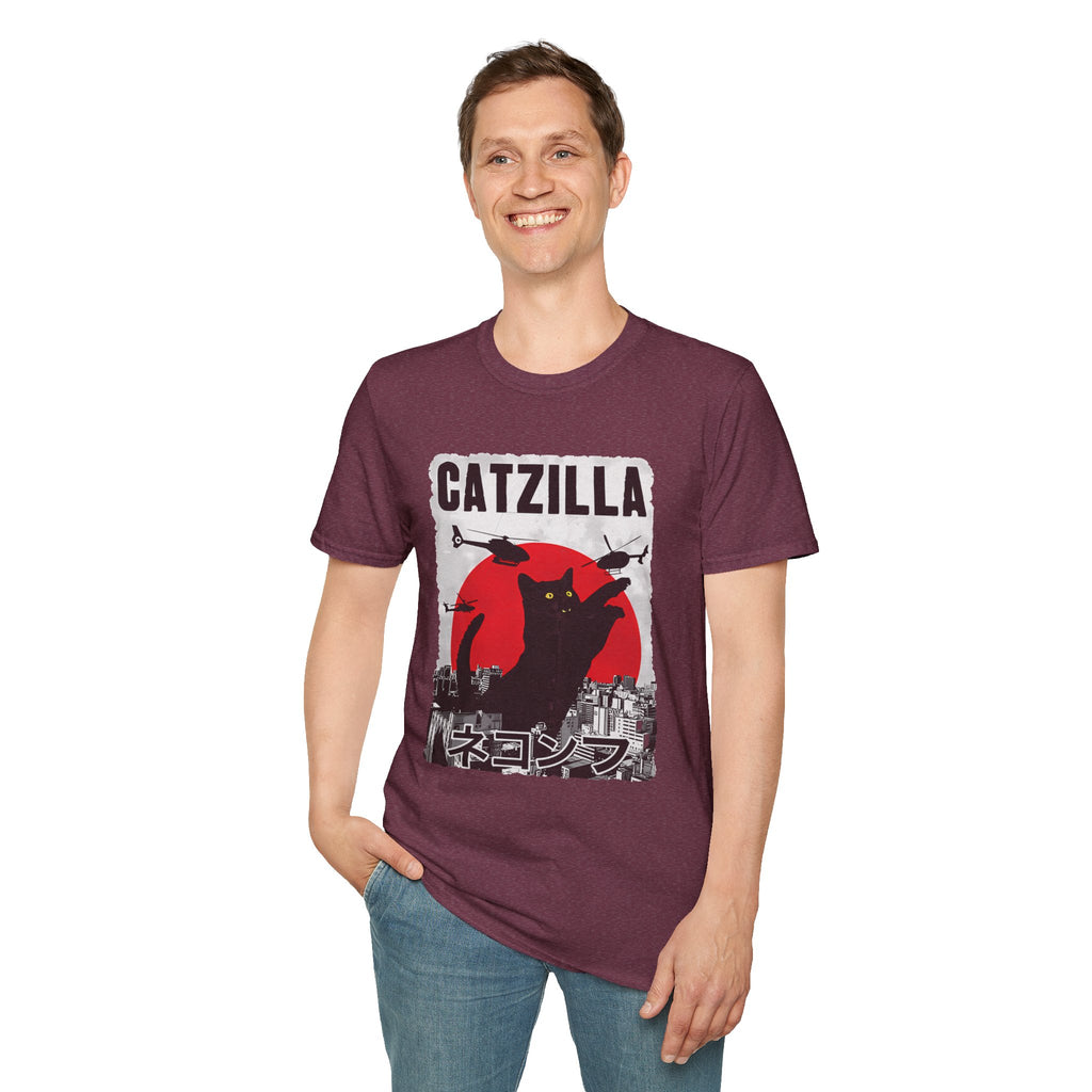 Catzilla Pop Culture Godzilla T-Shirt