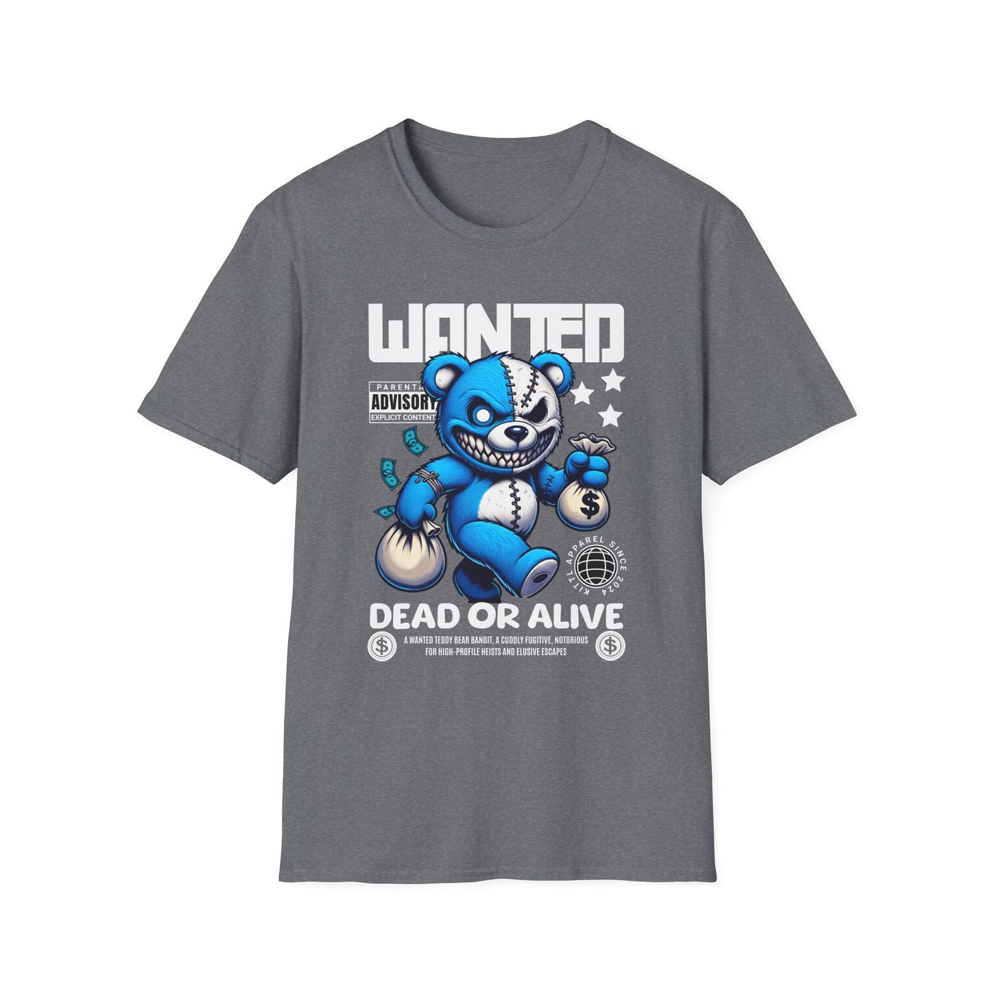 Teddy Bear Dead or Alive Streetwear T-Shirt