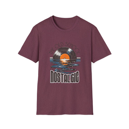 Retro Nostalgic Vintage Vinyl Music T-shirt