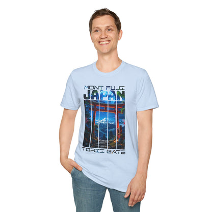 Mont Fuji Japan Torii Gate T-shirt