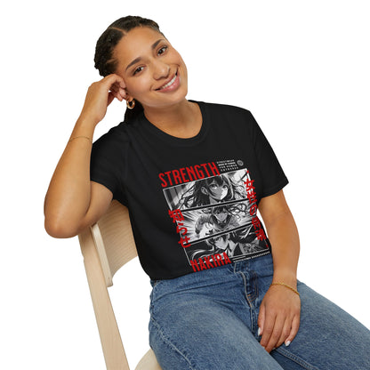 Nakira Strength Anime Girl T-Shirt