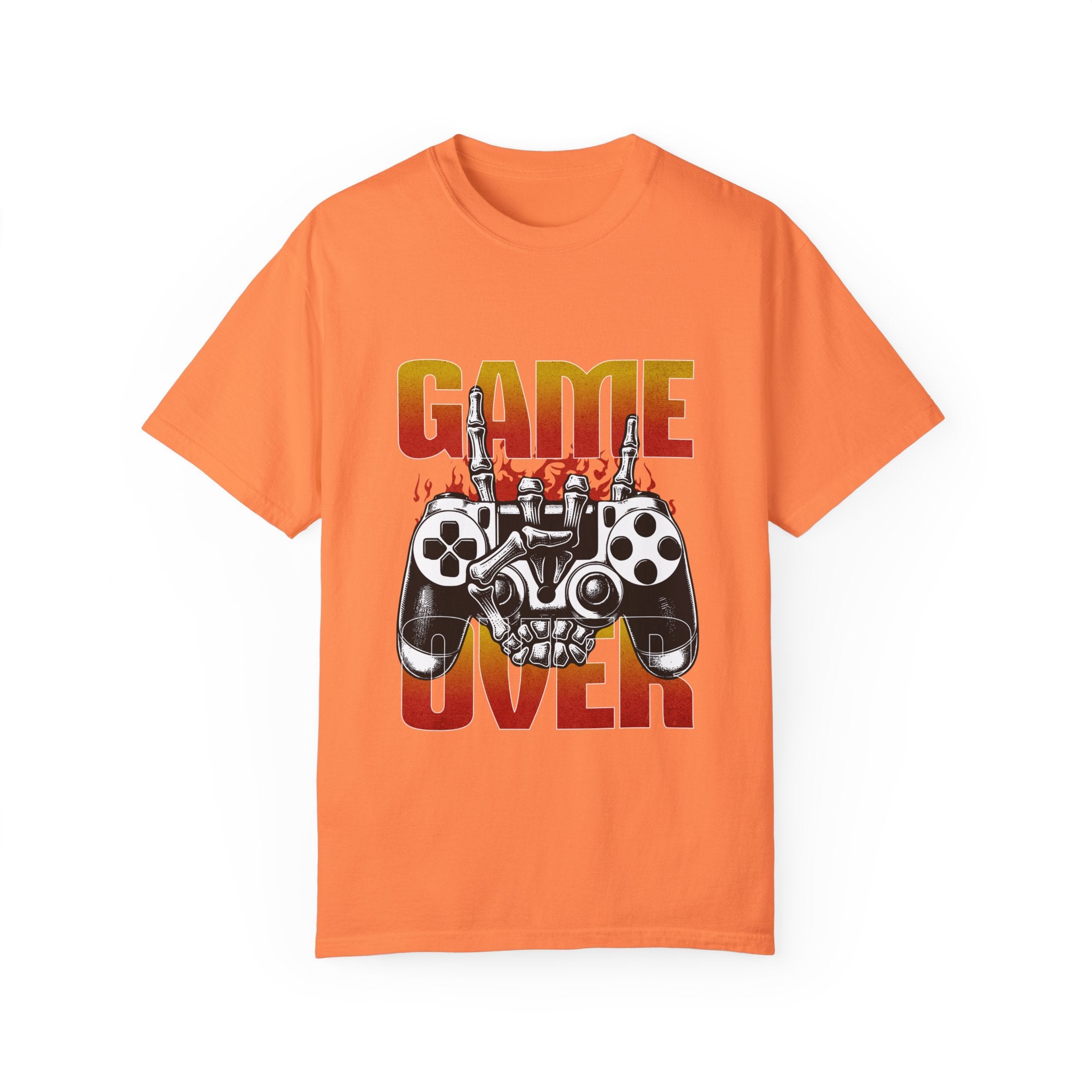 Skeleton Gamer Game Over T-shirt