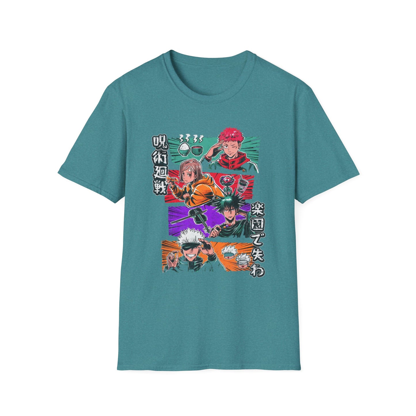 Japan Pop Culture Stars Anime Heroes T-Shirt