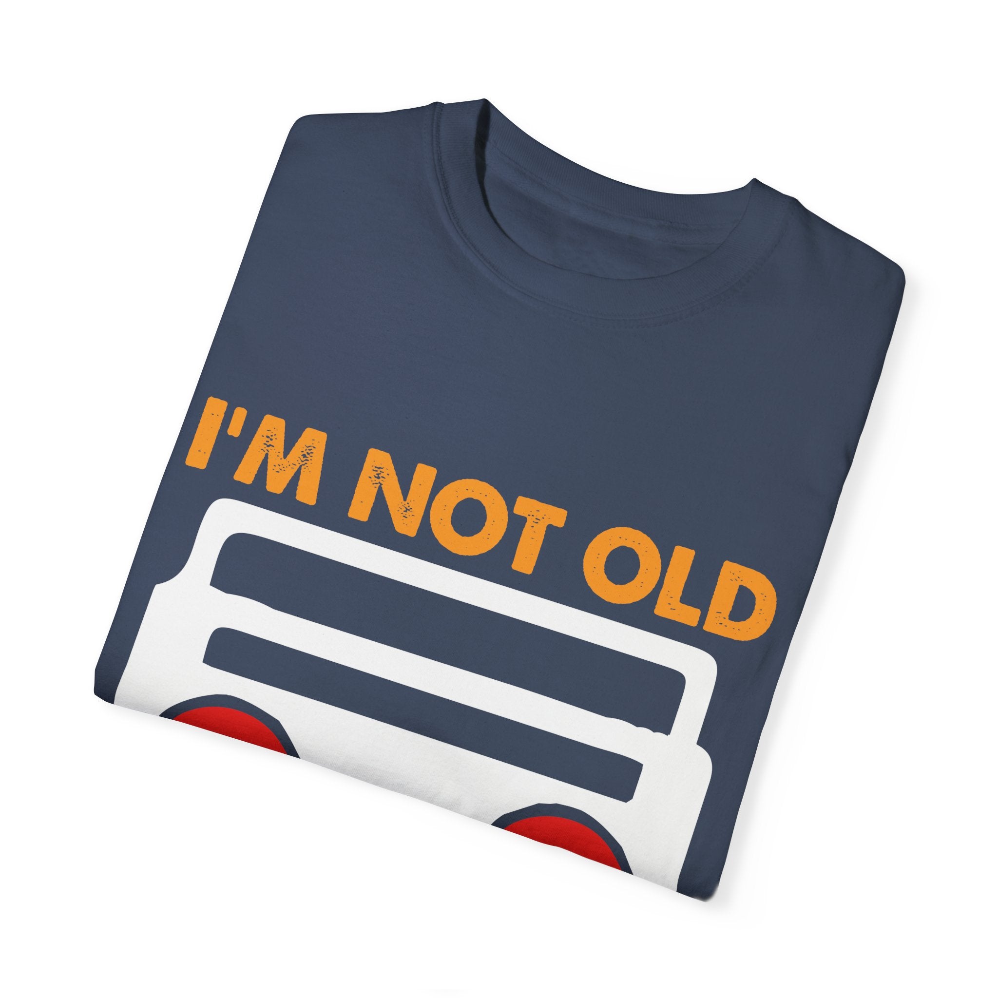 I'm Not Old, I'm a Classic – Retro Music Boombox T-shirt