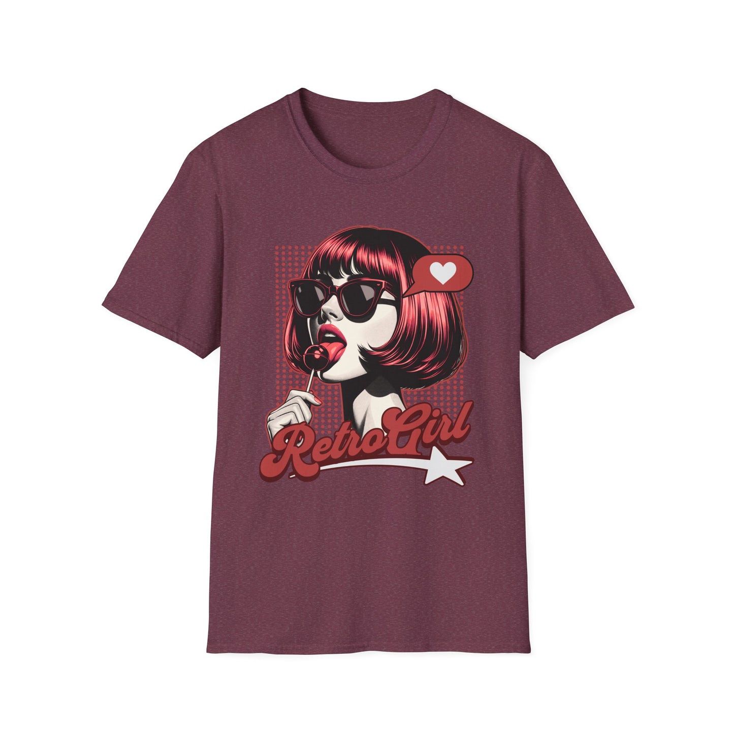 Good vibes Vintage 80s Old School Retro Girl T-Shirt