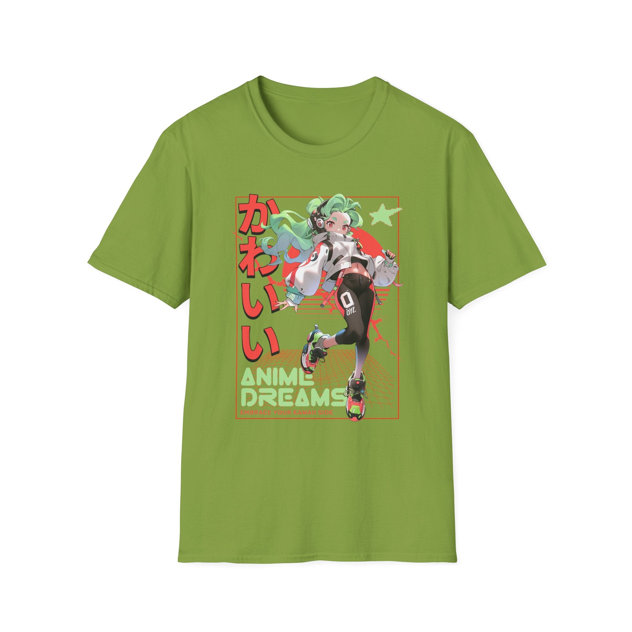 Teenage Kawaii Anime Dreams Japanese Anime Girl T-Shirt