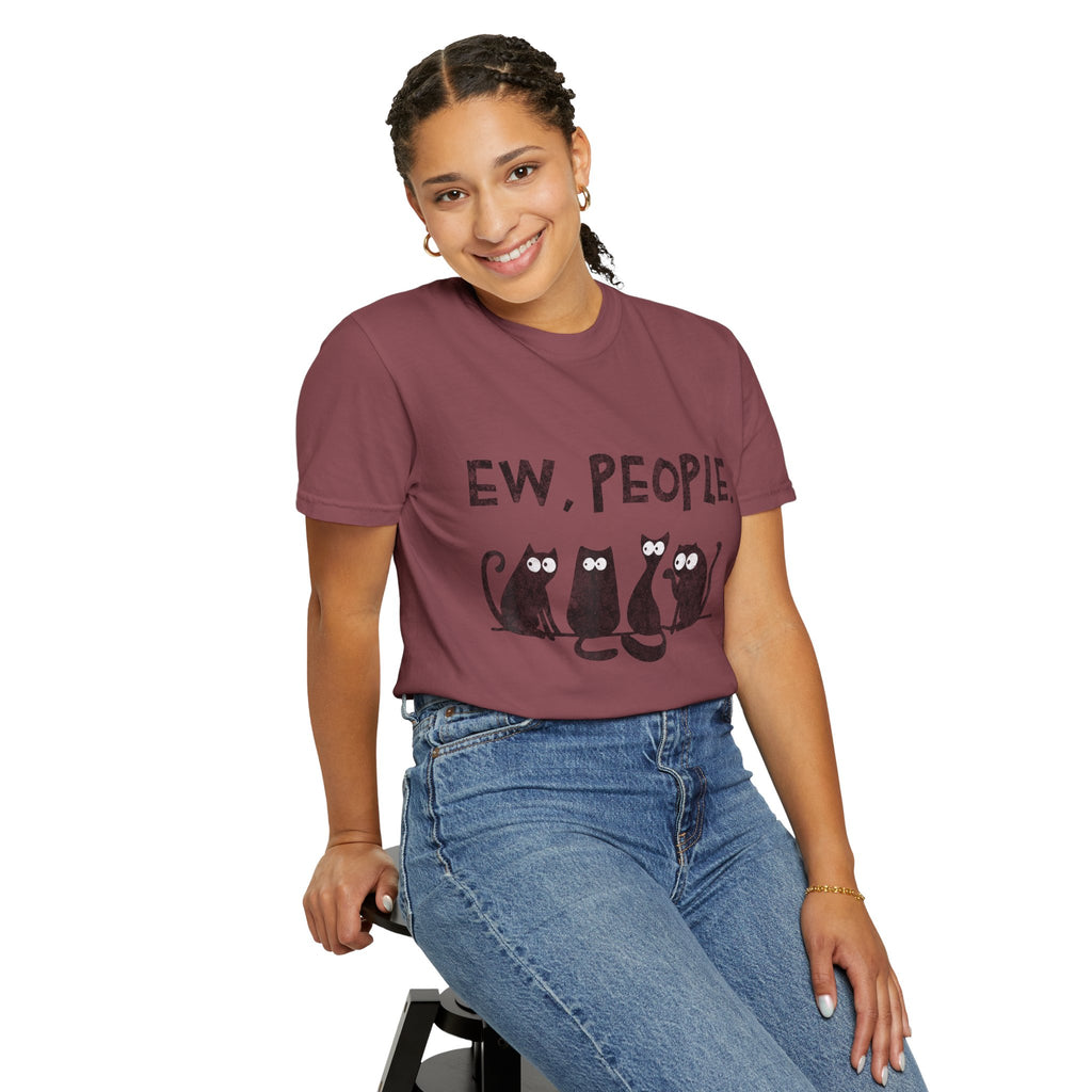 Kitten Puns Ew People Funny Cats T-shirt