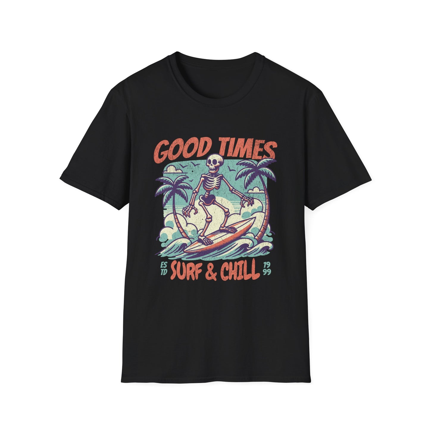 Vintage Good Time Surf & Chill T-Shirt