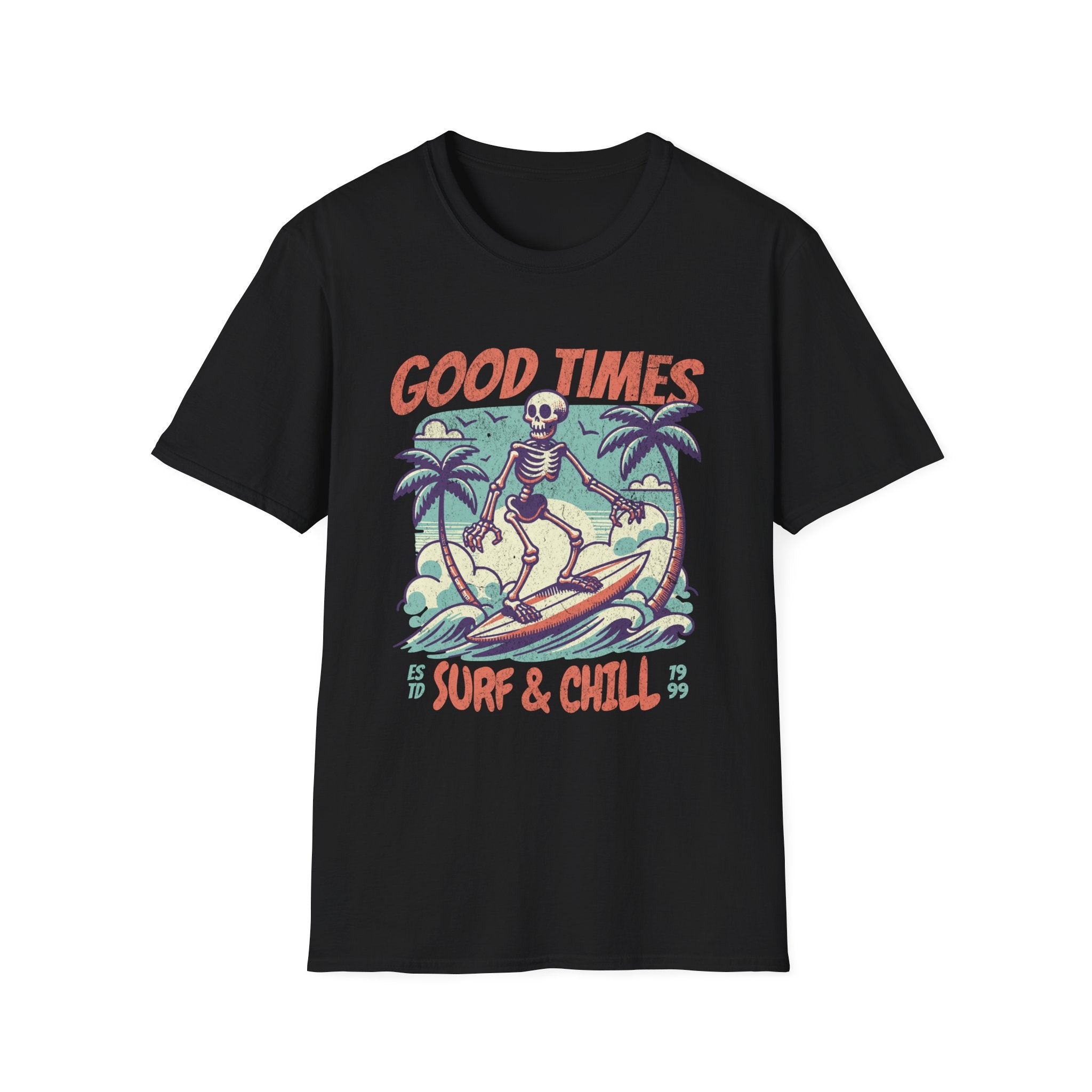 Vintage Good Time Surf & Chill T-Shirt