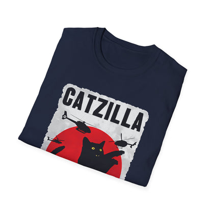 Catzilla Pop Culture Godzilla T-Shirt