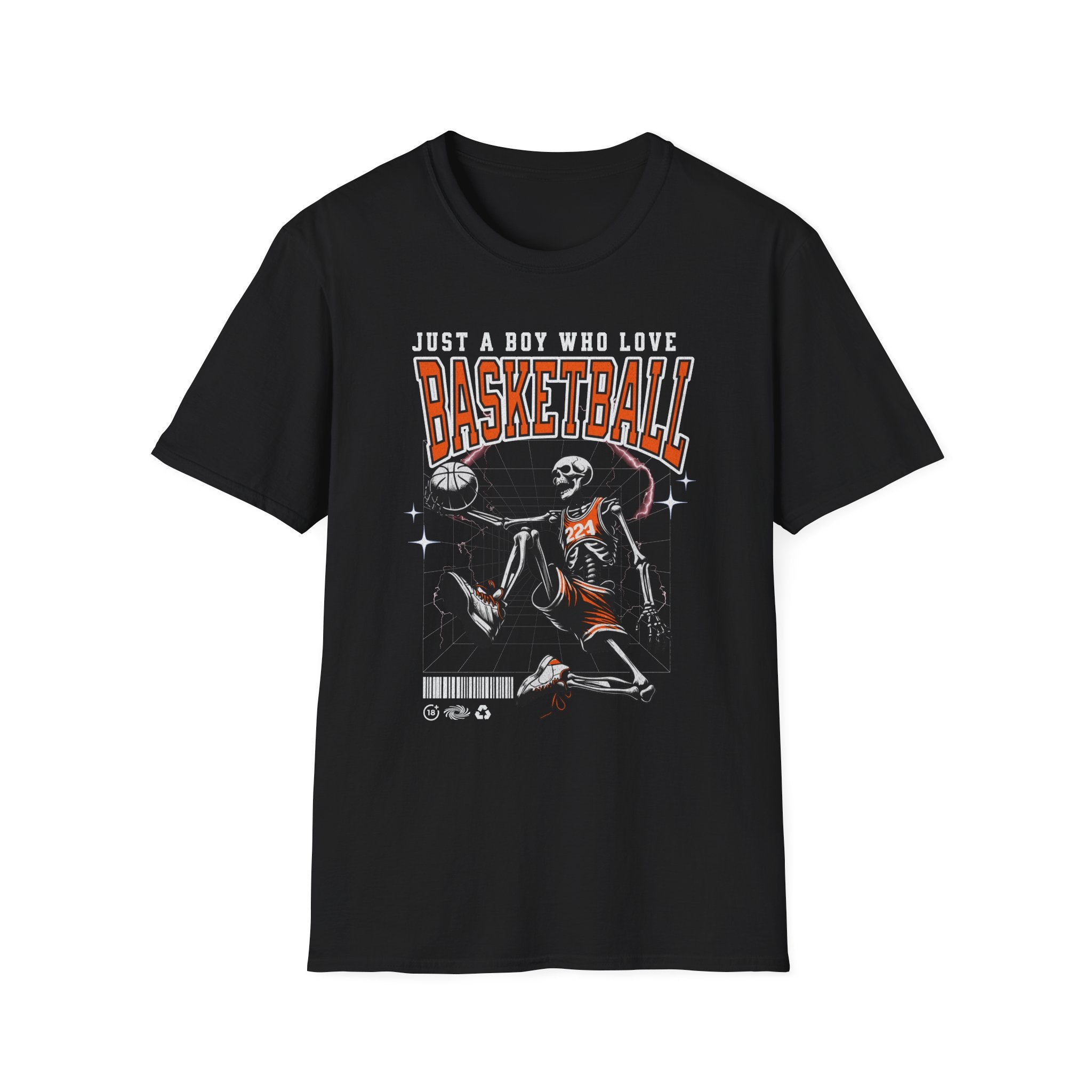 Just a Boy Who Loves Basketball T-Shirt