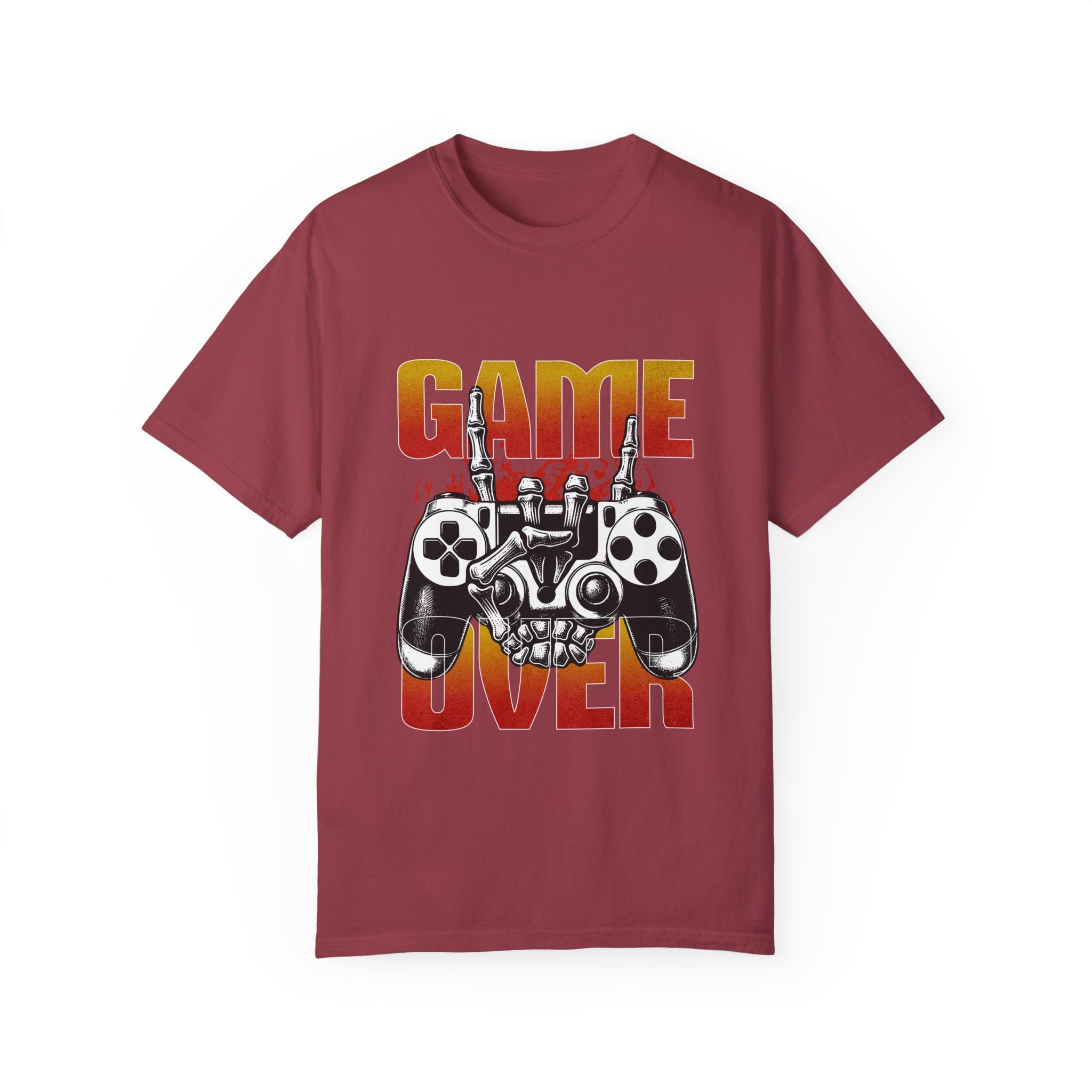 Skeleton Gamer Game Over T-shirt