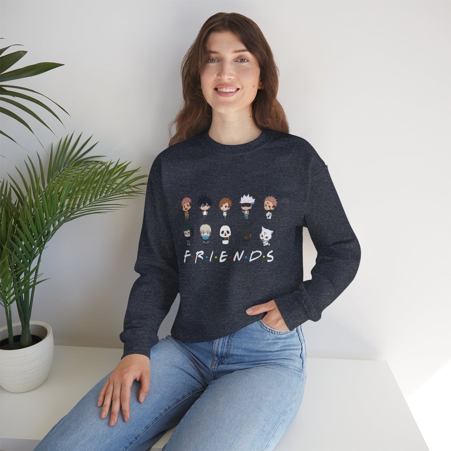 Anime Hero Squad JJK Friends Sweatshirt