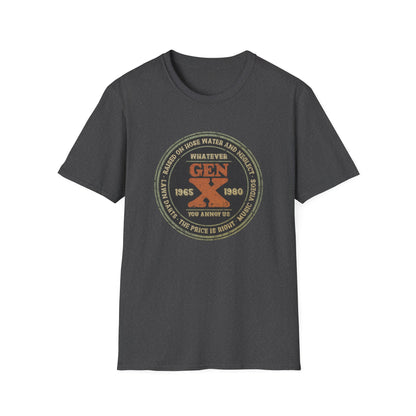 Raised on Hose Water and Neglect Retro 80s Gen X T-shirt